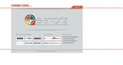 e-Smartz Limited Website Screenshot