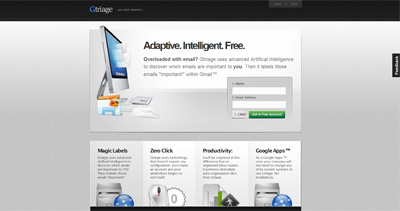 Gtriage Website Screenshot