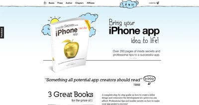 Inside Secrets To An Iphone App Website Screenshot