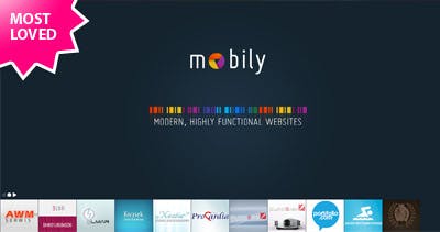 mobily Website Screenshot
