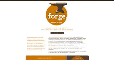 Forge Website Screenshot