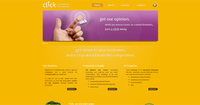 Click Website Screenshot