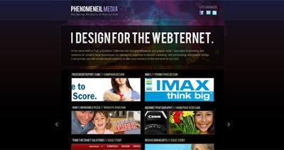 Phenomeneil Media Website Screenshot