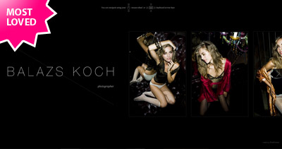 Balazs Koch Website Screenshot