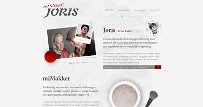miMakker Joris Website Screenshot