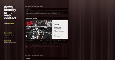 Shöwork Website Screenshot