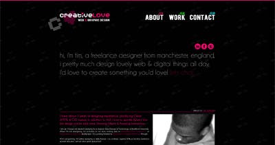 CreativeLove Website Screenshot
