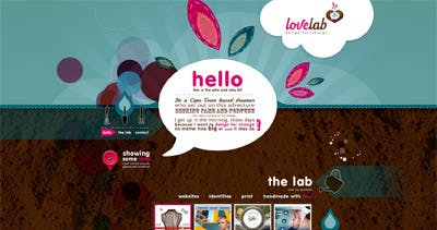 Lovelab Website Screenshot