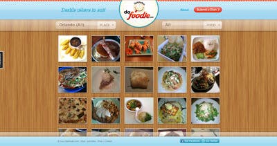 DaFoodie Website Screenshot