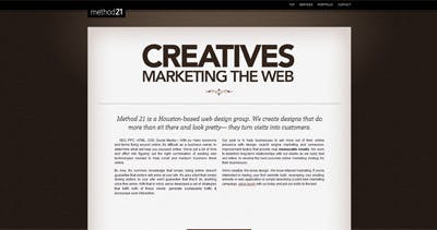 Method21 Website Screenshot