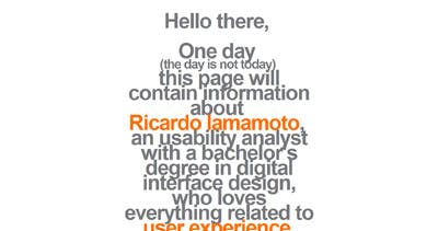 Ricardo Iamamoto Website Screenshot