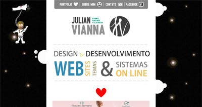Julian Vianna Website Screenshot