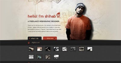 Shihab Website Screenshot