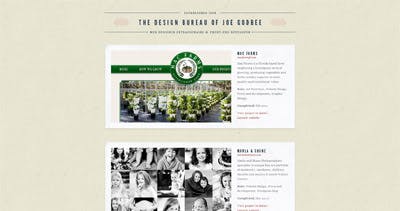 Joe Godbee Website Screenshot