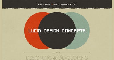 Lucid Design Concepts Website Screenshot
