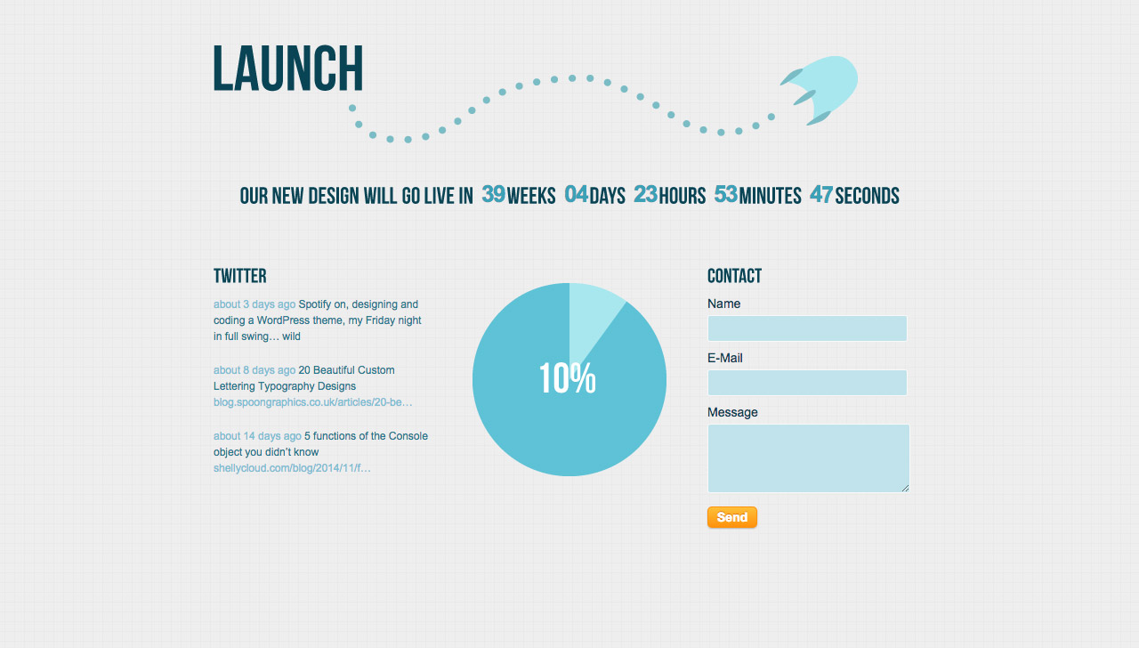 Website launch