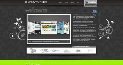 Katatomic Website Screenshot