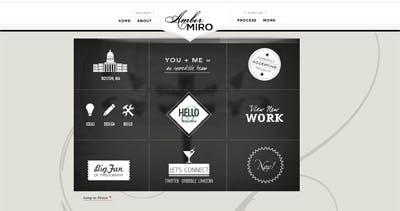 AmberMiro Website Screenshot