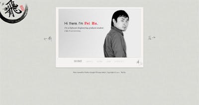 Fei Hu Website Screenshot