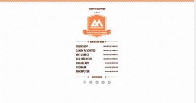 McCombs Creative Website Screenshot