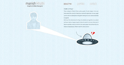 Manish Khatri Website Screenshot