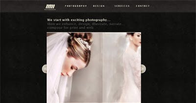 mm photodesign Website Screenshot
