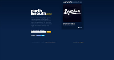 North&South Digital Website Screenshot