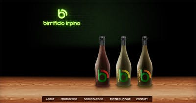Birrificio Irpino Website Screenshot