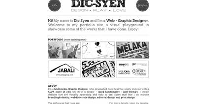 Dic-Syen Website Screenshot