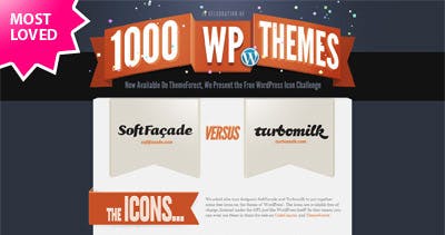 1000 WP Themes Website Screenshot