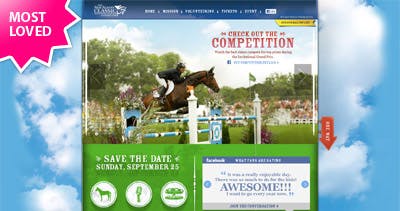 New Albany Classic Website Screenshot