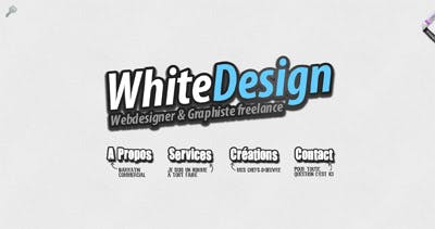 WhiteDesign Website Screenshot