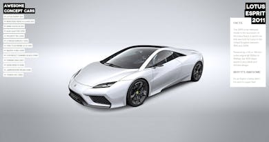 Awesome Concept Cars Thumbnail Preview