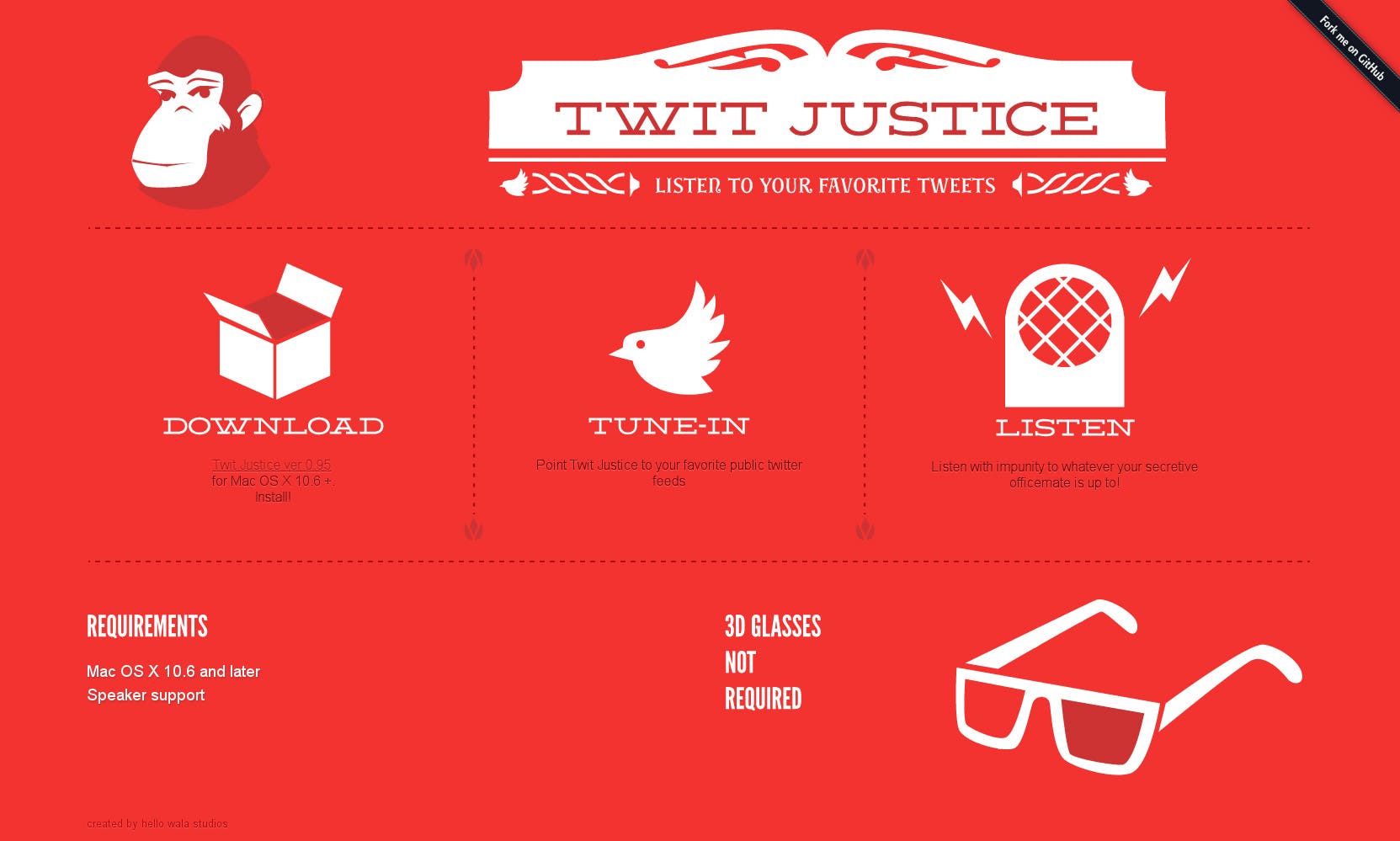 Twit Justice Website Screenshot