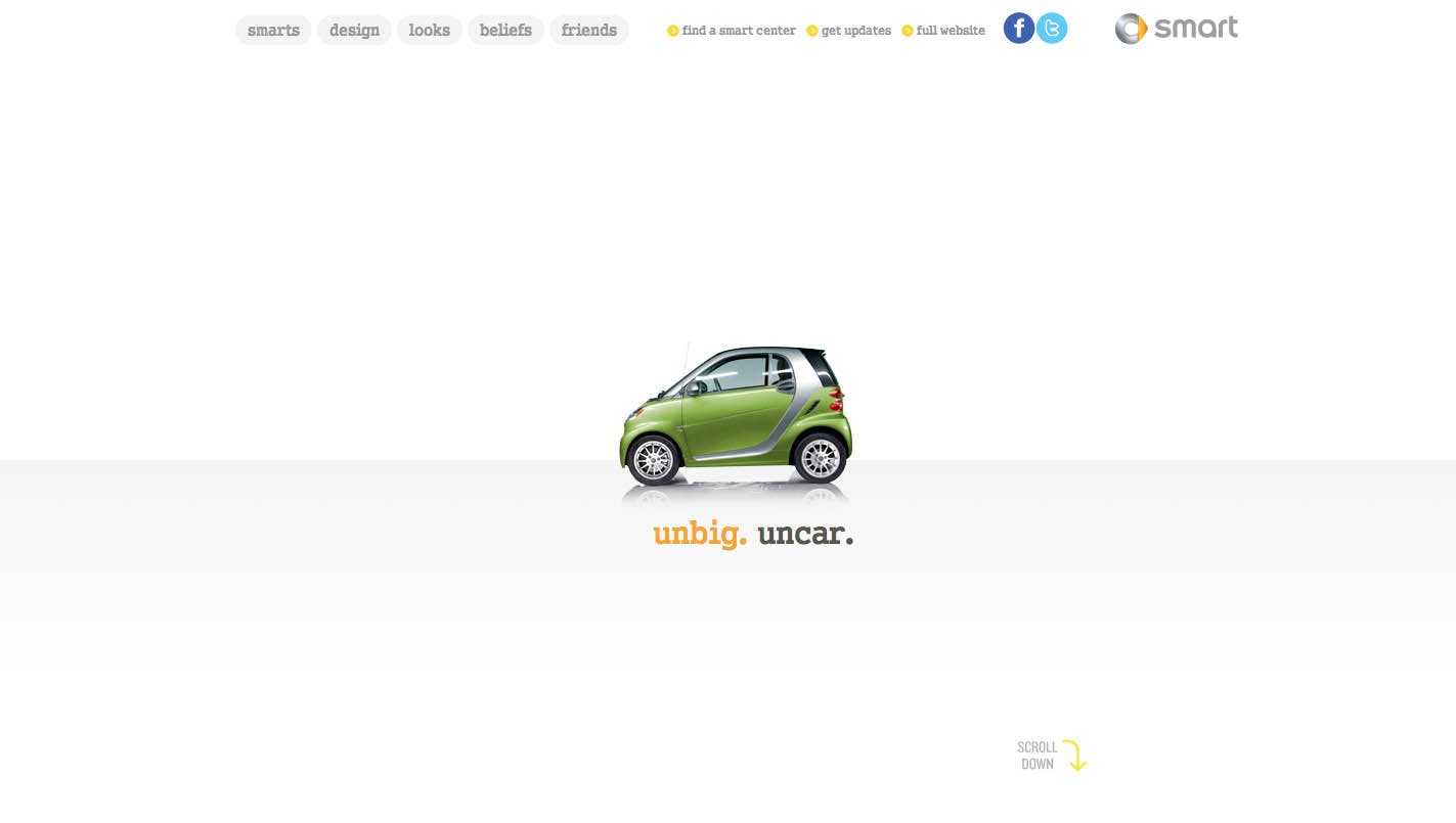 smart USA Website Screenshot