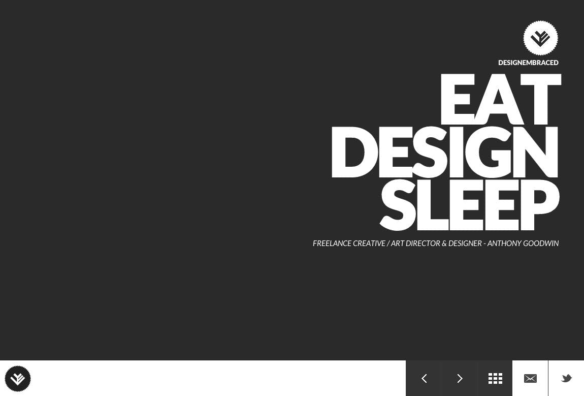 Design Embraced Website Screenshot