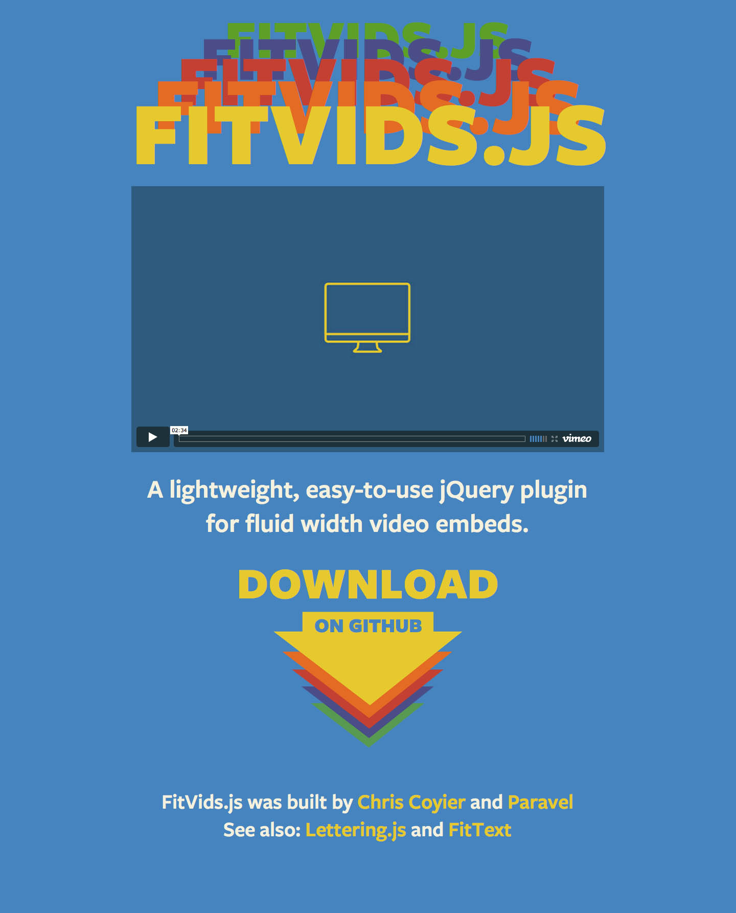 FitVids Website Screenshot