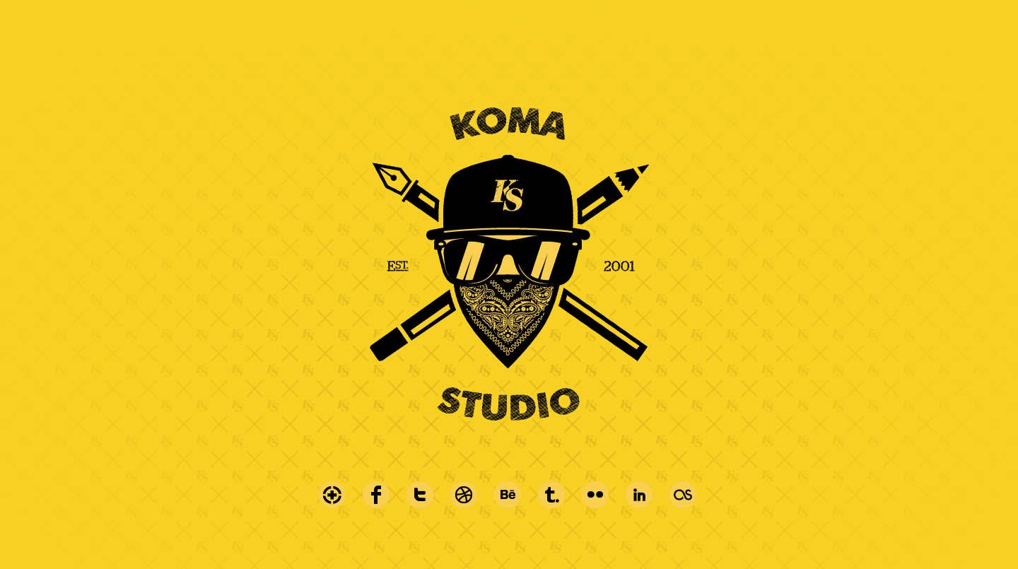Koma Studio Website Screenshot