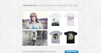 TeeHunter Winter 2011 Style Guide Thumbnail Preview