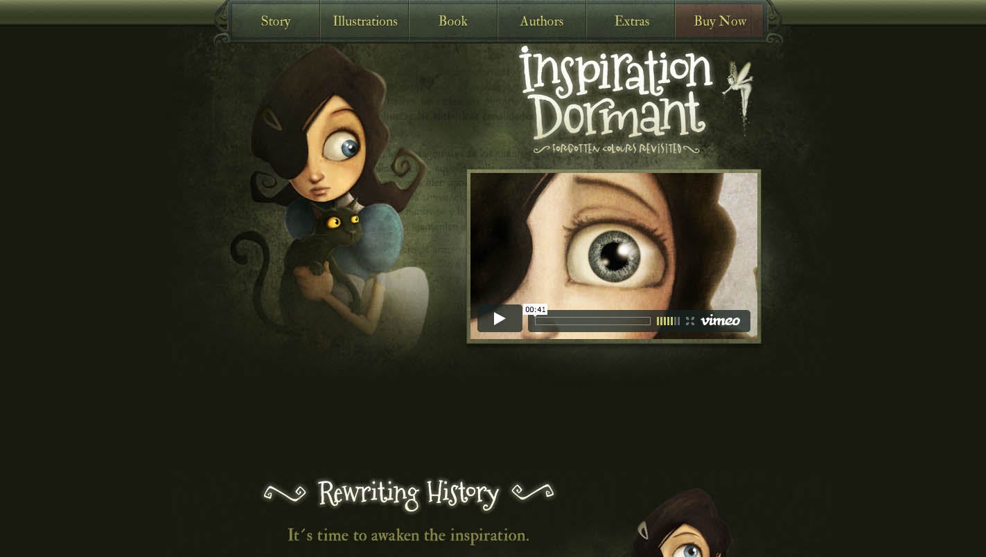Inspiration Dormant Website Screenshot