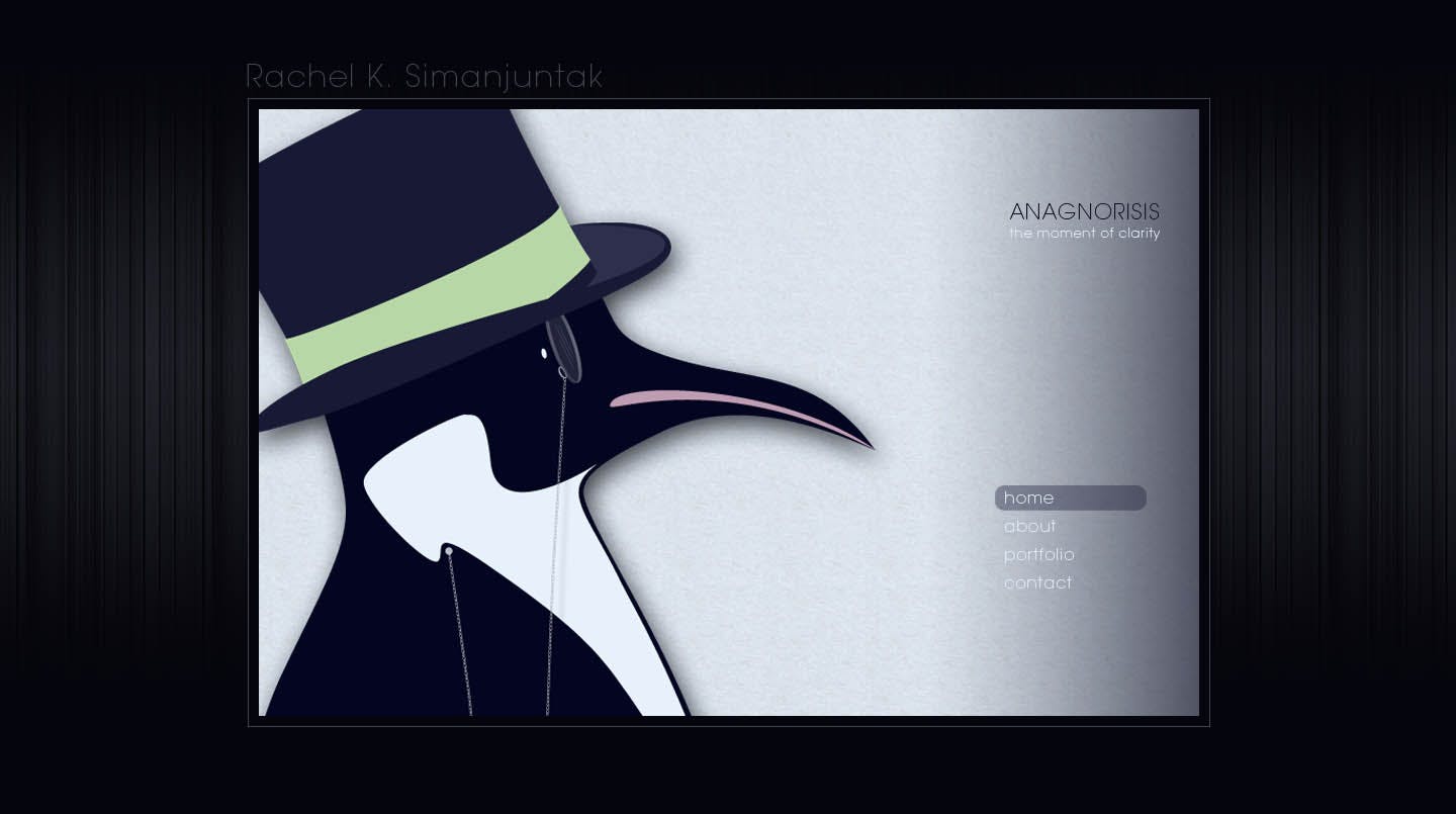 Anagnorisis Design Website Screenshot