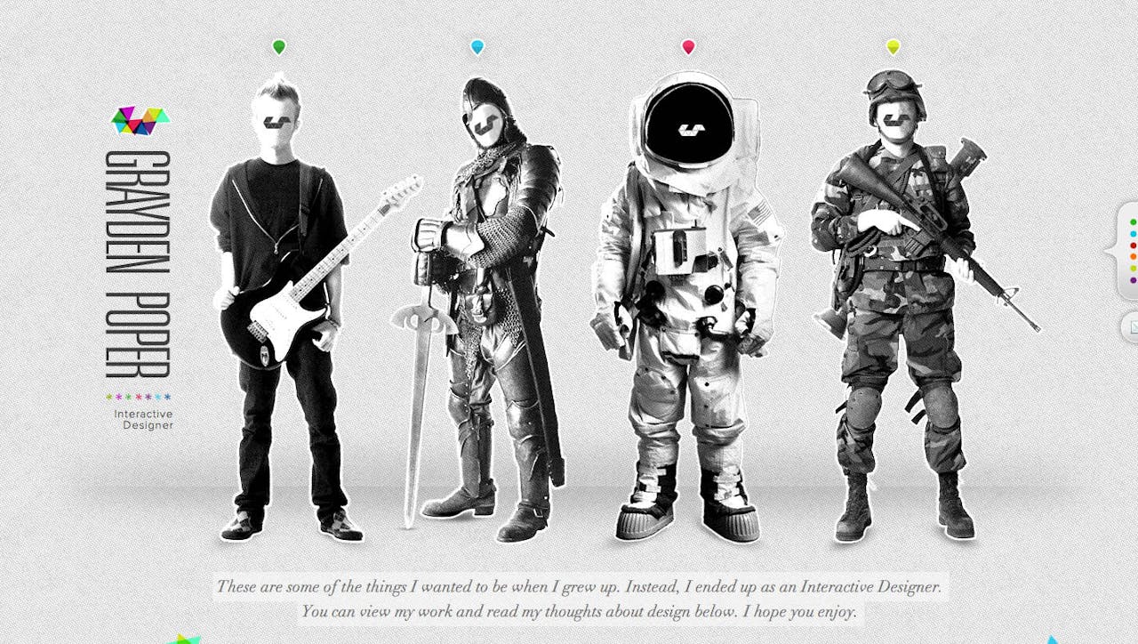 Grayden Poper Website Screenshot