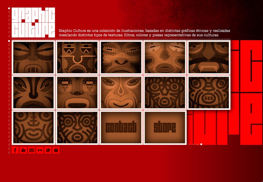 Graphic Culture Website Screenshot