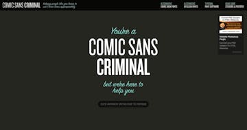 Comic Sans Criminal Thumbnail Preview