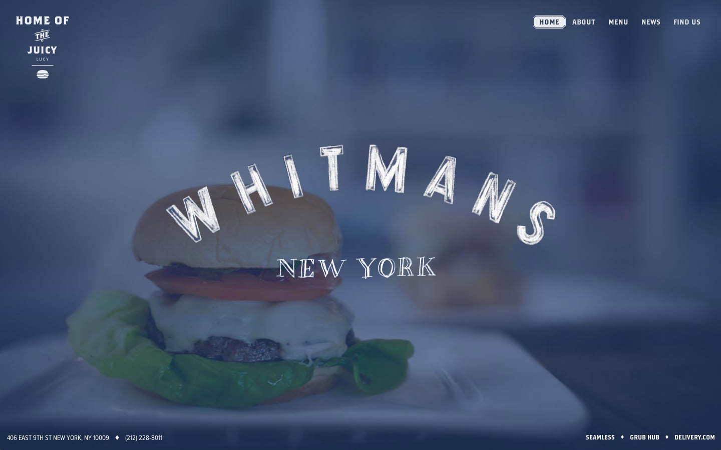 Whitmans Website Screenshot