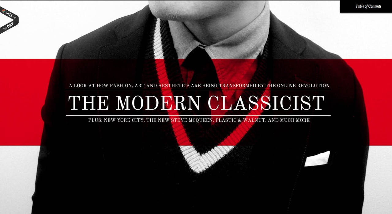 Suit Up or Die Magazine #1 Website Screenshot