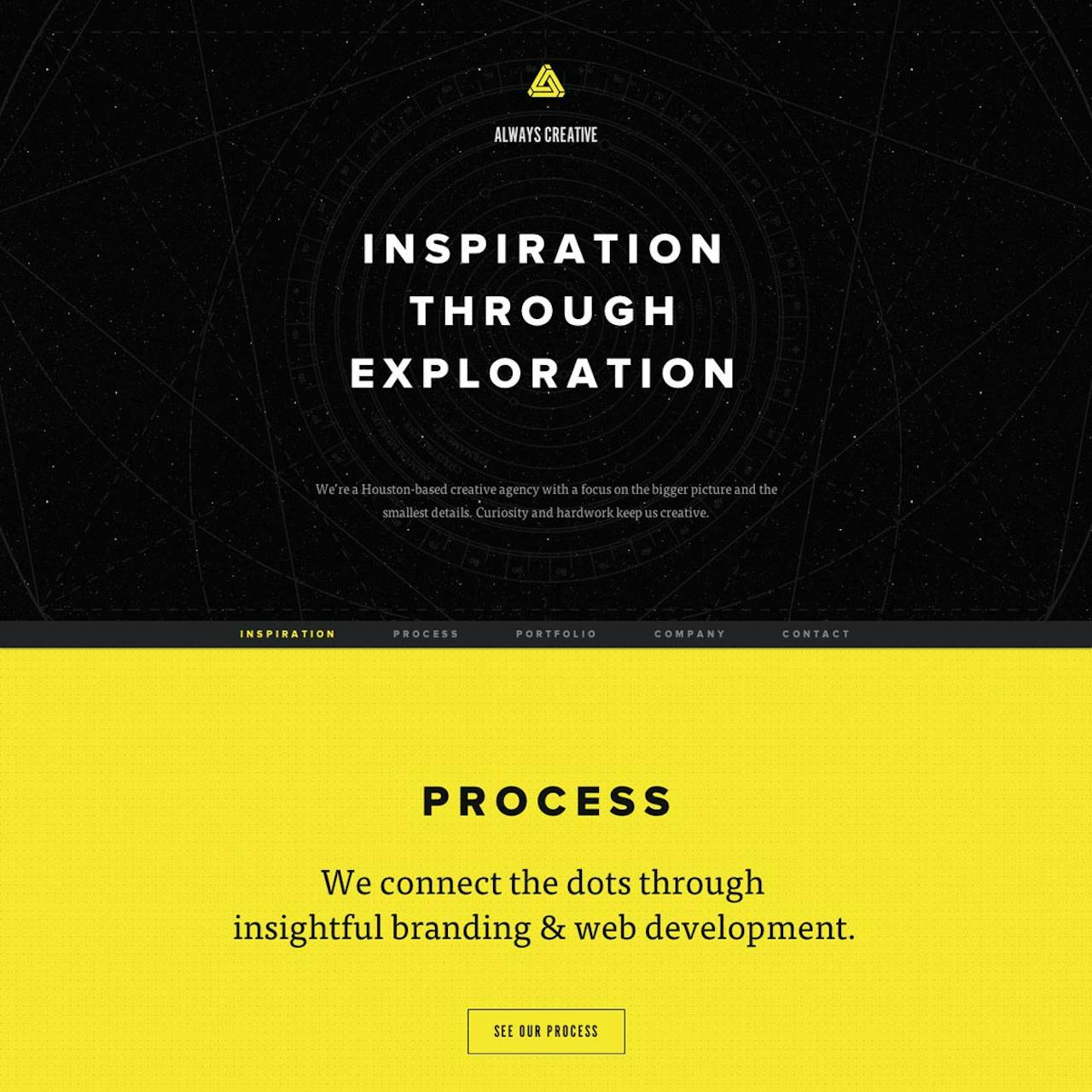 Always Creative Website Screenshot