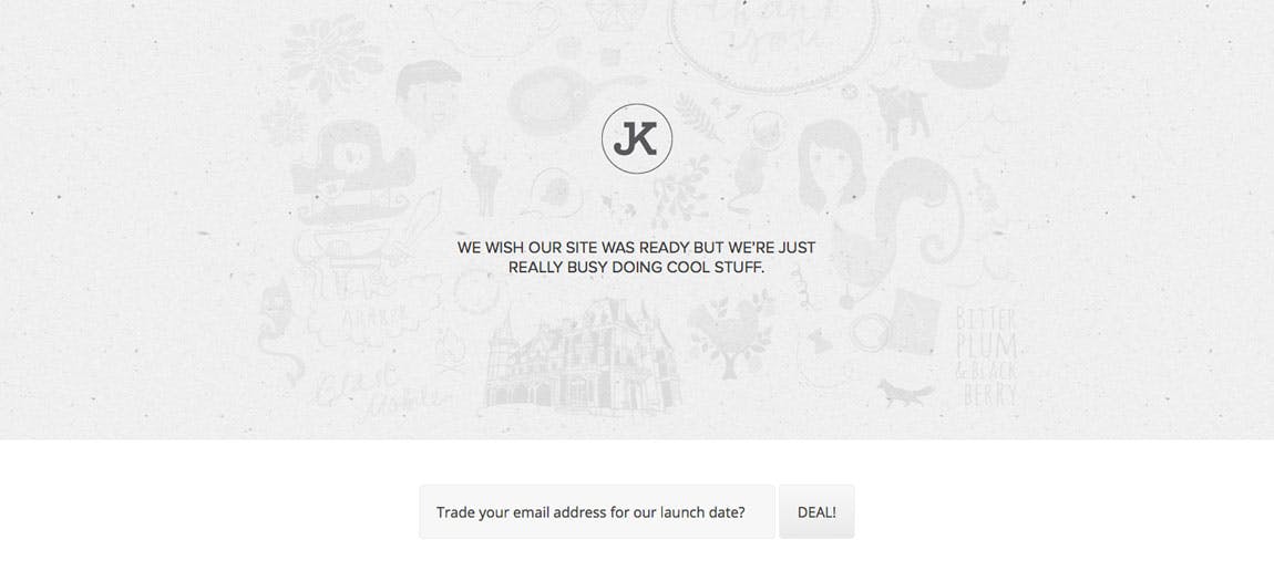 JKCollective Website Screenshot