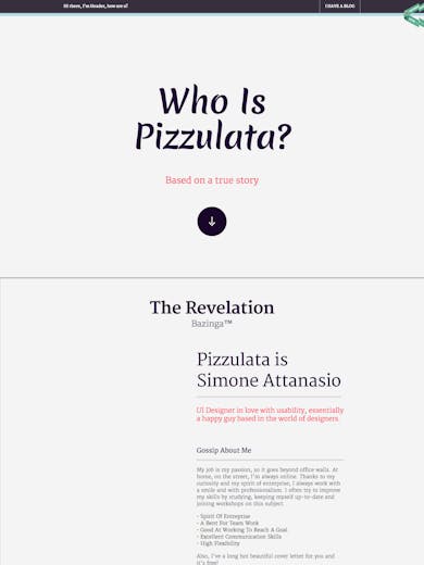 Who is pizzulata? Thumbnail Preview