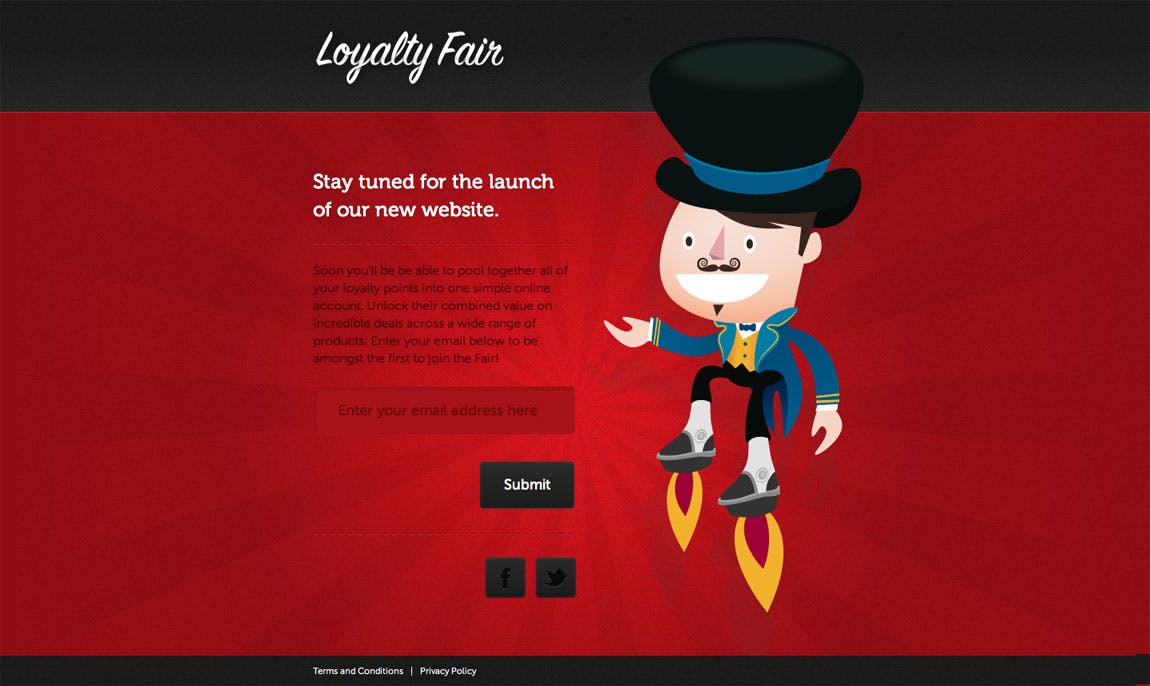 Loyalty Fair Website Screenshot